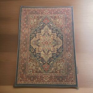 Vintage Momeni Ghazni Collection Rug 4'x6' GZ-05 Navy Red Turkish Style